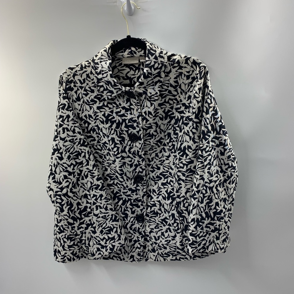 Croft & Barrow Woman Blazer Size 1X Plus Size